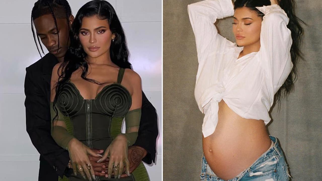 Nace segundo bebé de Kylie Jenner y Travis Scott: esta es su primera foto 
