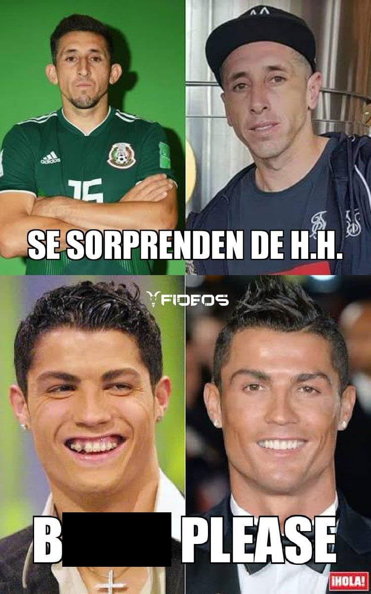 <b>Héctor Herrera</b> le entró al bisturí al igual que
<b>Cristiano Ronaldo </b>y los dos quedaron como nuevos.