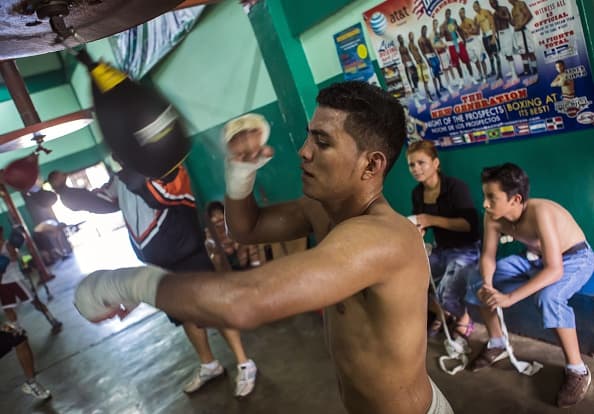 Román 'Chocolatito' Gonzalez regresó al gimnasio