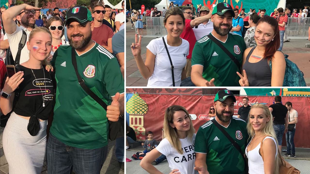 EN FOTOS: La fiebre de El Pelón llegó al Mundial y tiene a las rusas alborotadas 