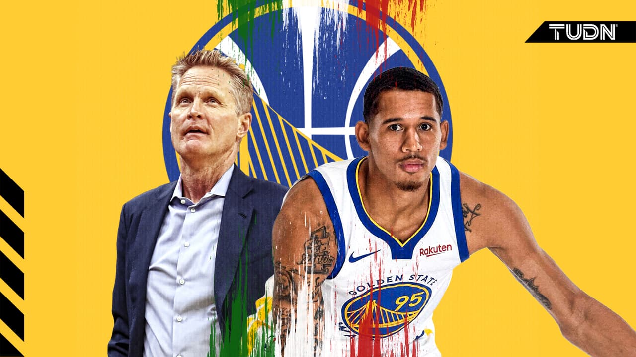 Steve Kerr y Juan Toscano.