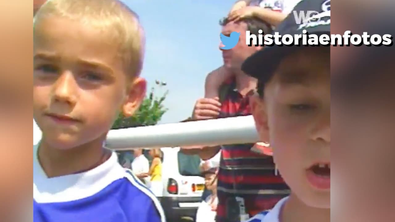 Las imágenes que confirman que desde niño el sueño de Griezmann era ser campeón con Francia