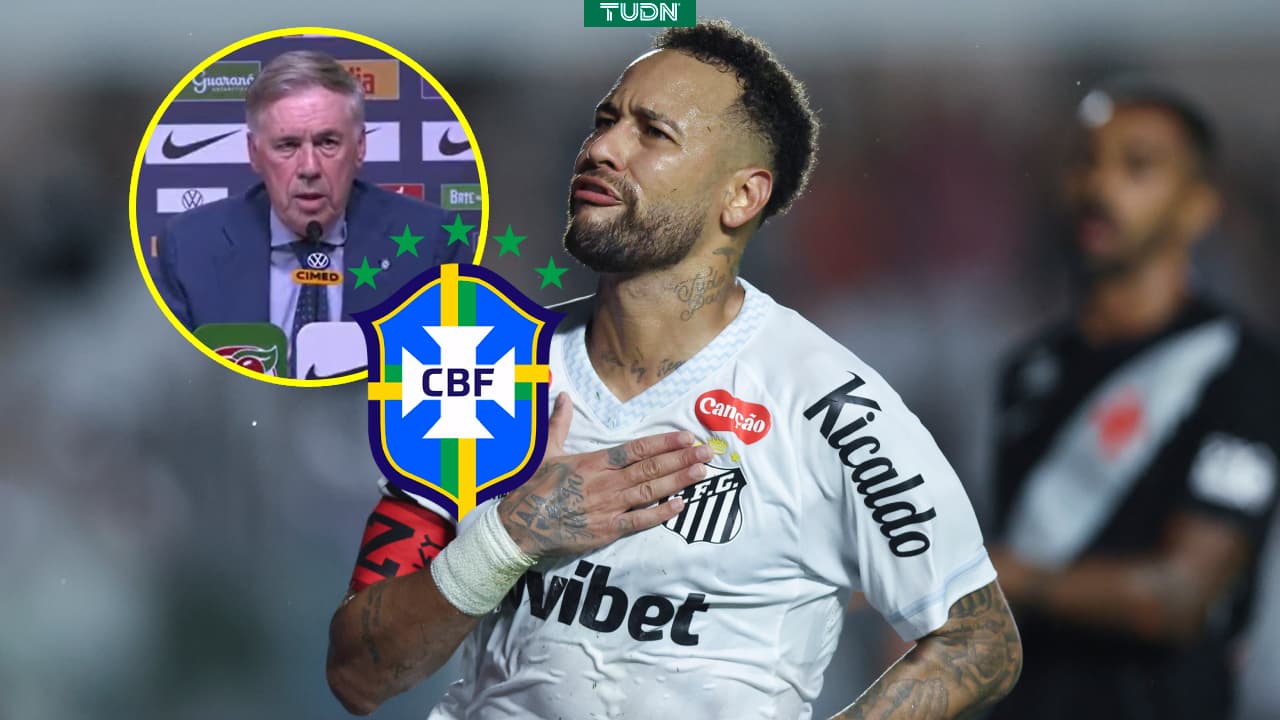 Neymar queda fuera de Brasil ¡pese a que Ancelotti llamó a nueve delanteros!