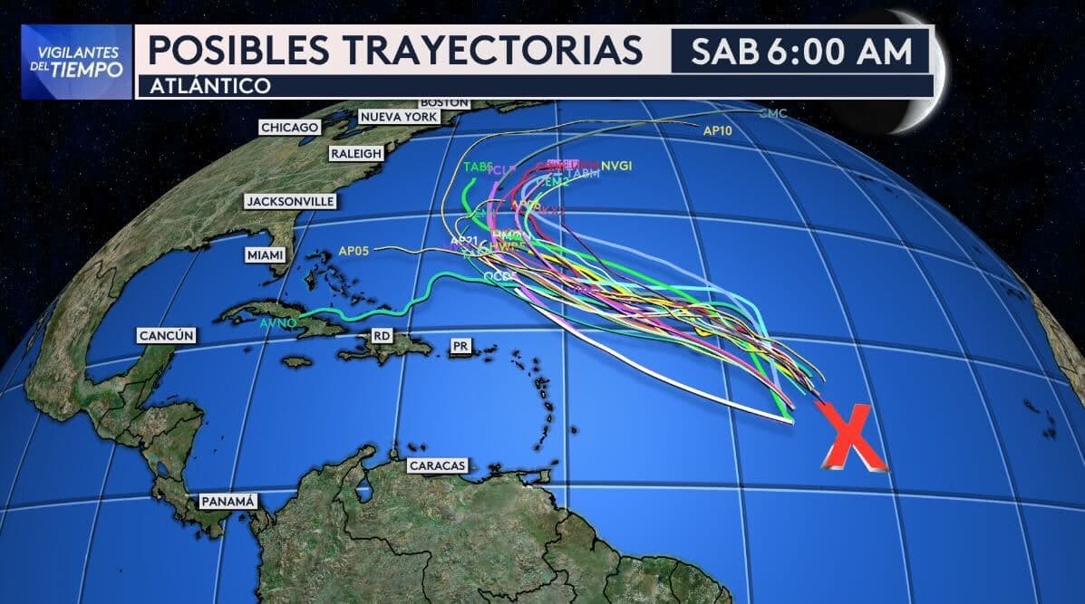 Temporada de huracanes: se forma la depresión tropical número 7 en el Atlántico