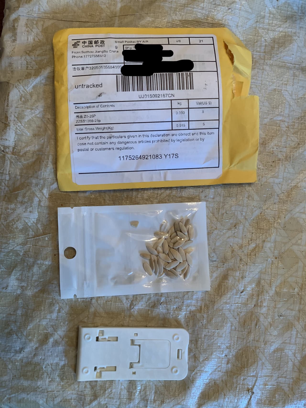 “En este momento no tenemos ninguna evidencia que indique que esto es algo más que una estafa, donde las personas reciben artículos no solicitados de un vendedor que luego publica opiniones falsas de clientes para aumentar las ventas”, advirtió el Departamento de Agricultura de los Estados Unidos (USDA).