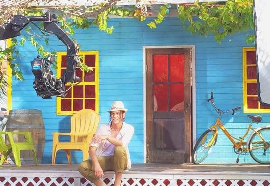 Para Félix Gabriel el trabajo en equipo es clave y así lo demostró cuando grabó su videoclip.