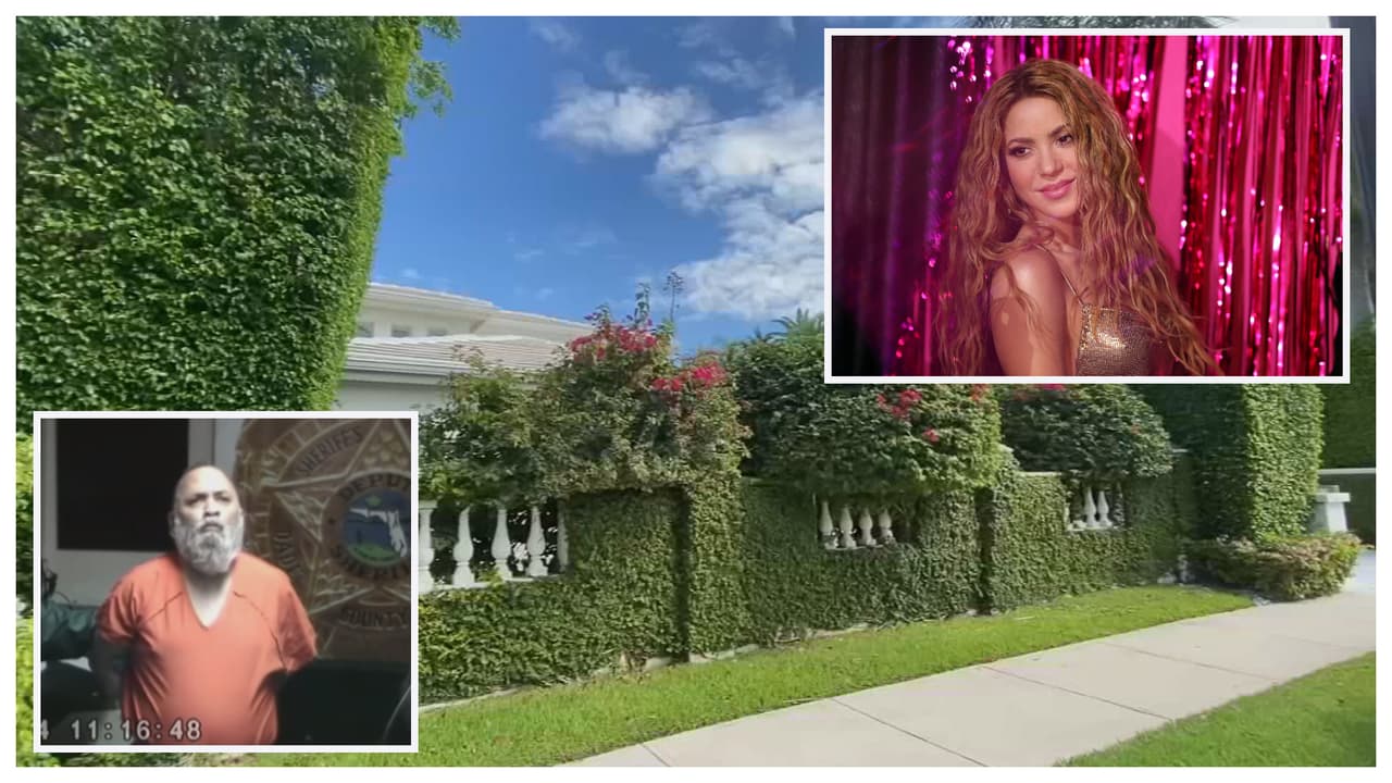 Sospechoso de acosar a Shakira fue arrestado afuera de la casa de la cantante en Miami Beach