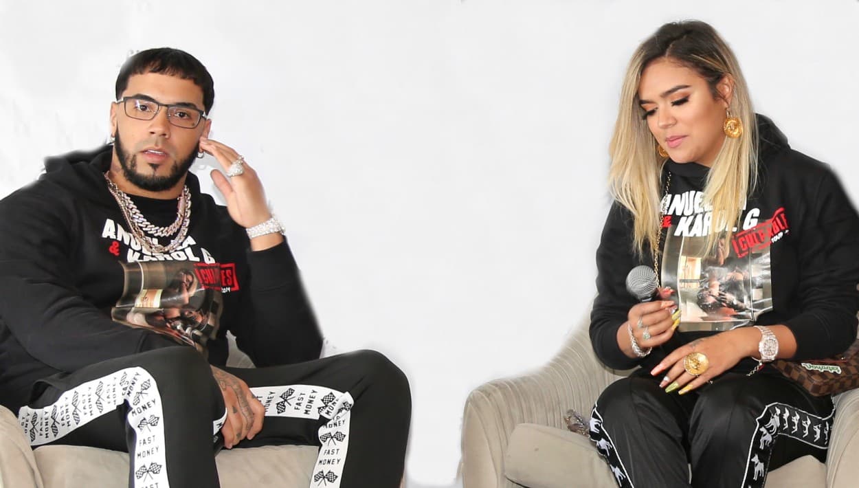 Anuel y Karol G se hicieron la prueba del covid-19 en Miami, Florida. Los resultados, les parecen increíbles.