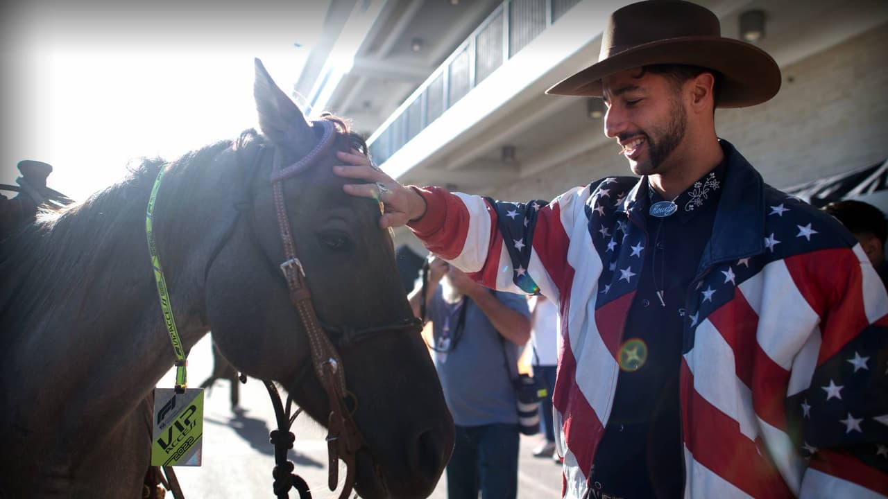 Daniel Ricciardo pidió acceso VIP para caballo que lo llevó al GP de Estados Unidos