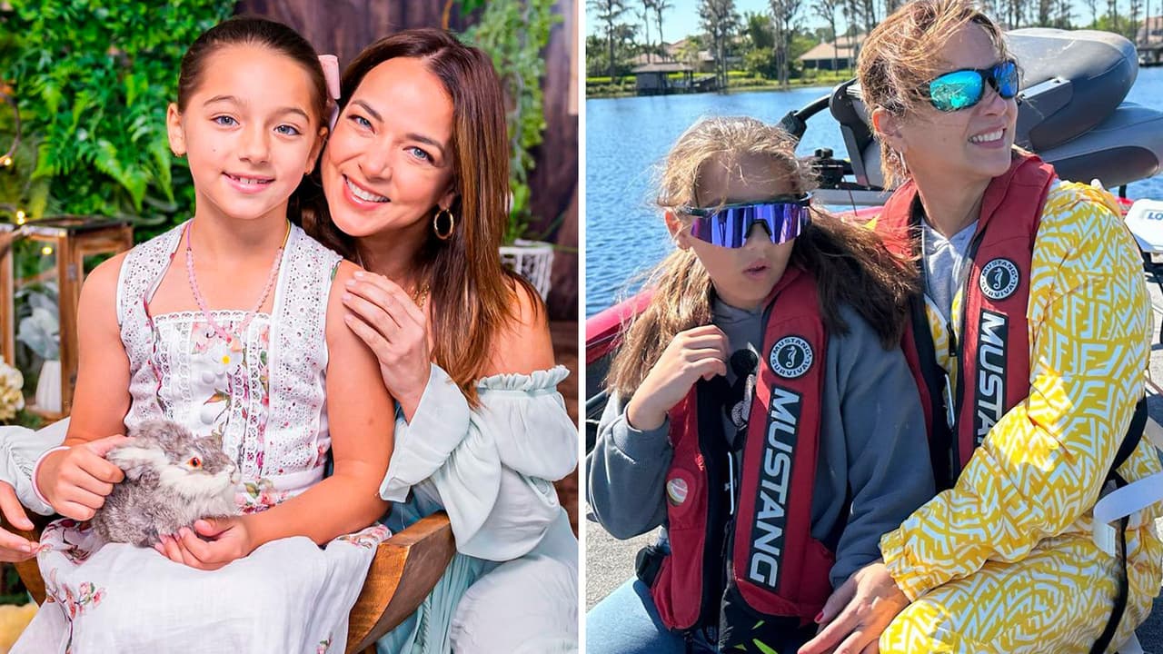 Alaïa, hija de Adamari López, ahora es acróbata y surfista: ¡así presumió sus nuevos talentos!