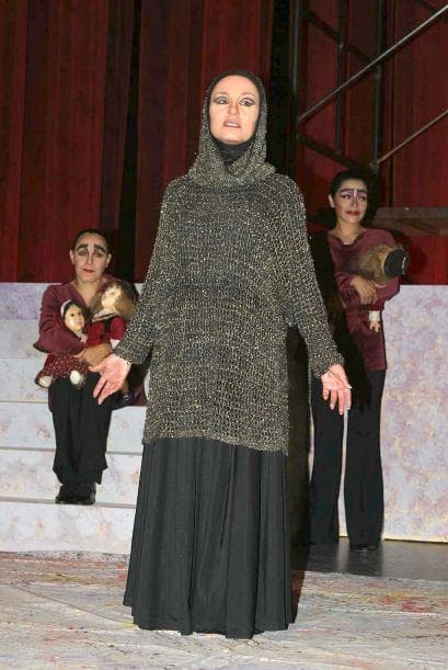En 2004 protagonizó la puesta en escena 'Falsa crónica de Juana La Loca'.