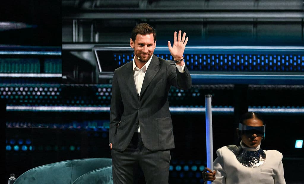 El futbolista argentino Lionel Messi