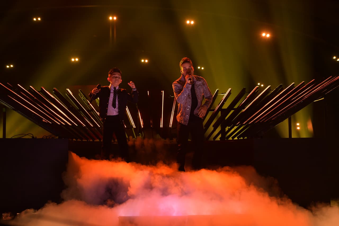 La segunda presentación de Joel fue muy especial porque pudo cantar junto a Prince Royce.