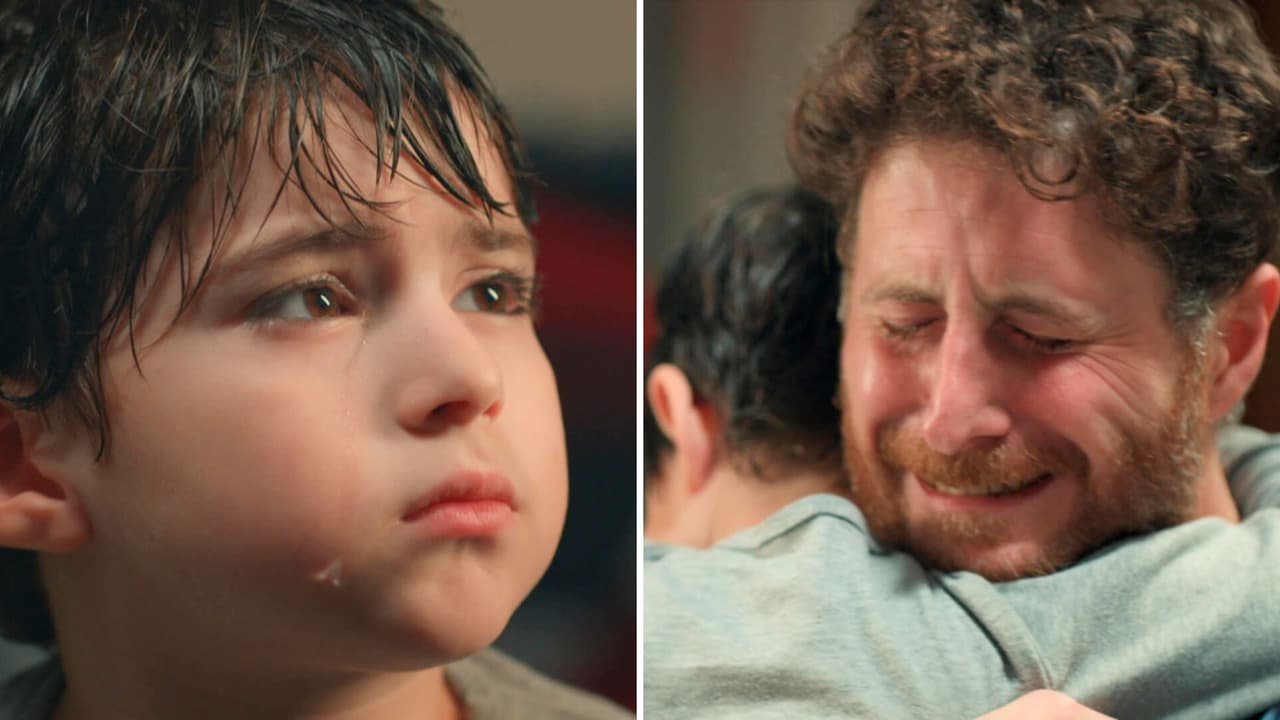 Ozan consuela al pequeño Denis - Karsu, la fuerza de una madre