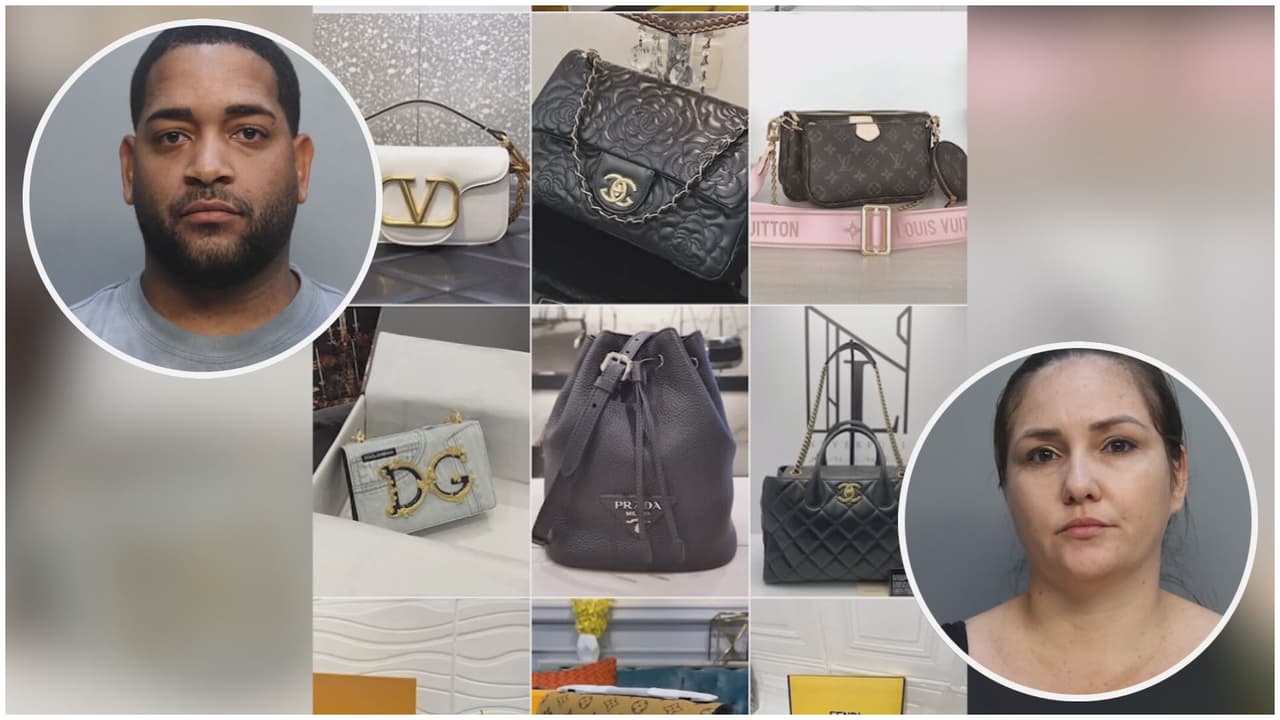 Pareja de Miami-Dade es arrestada por vender mercancía de lujo falsificada en redes sociales