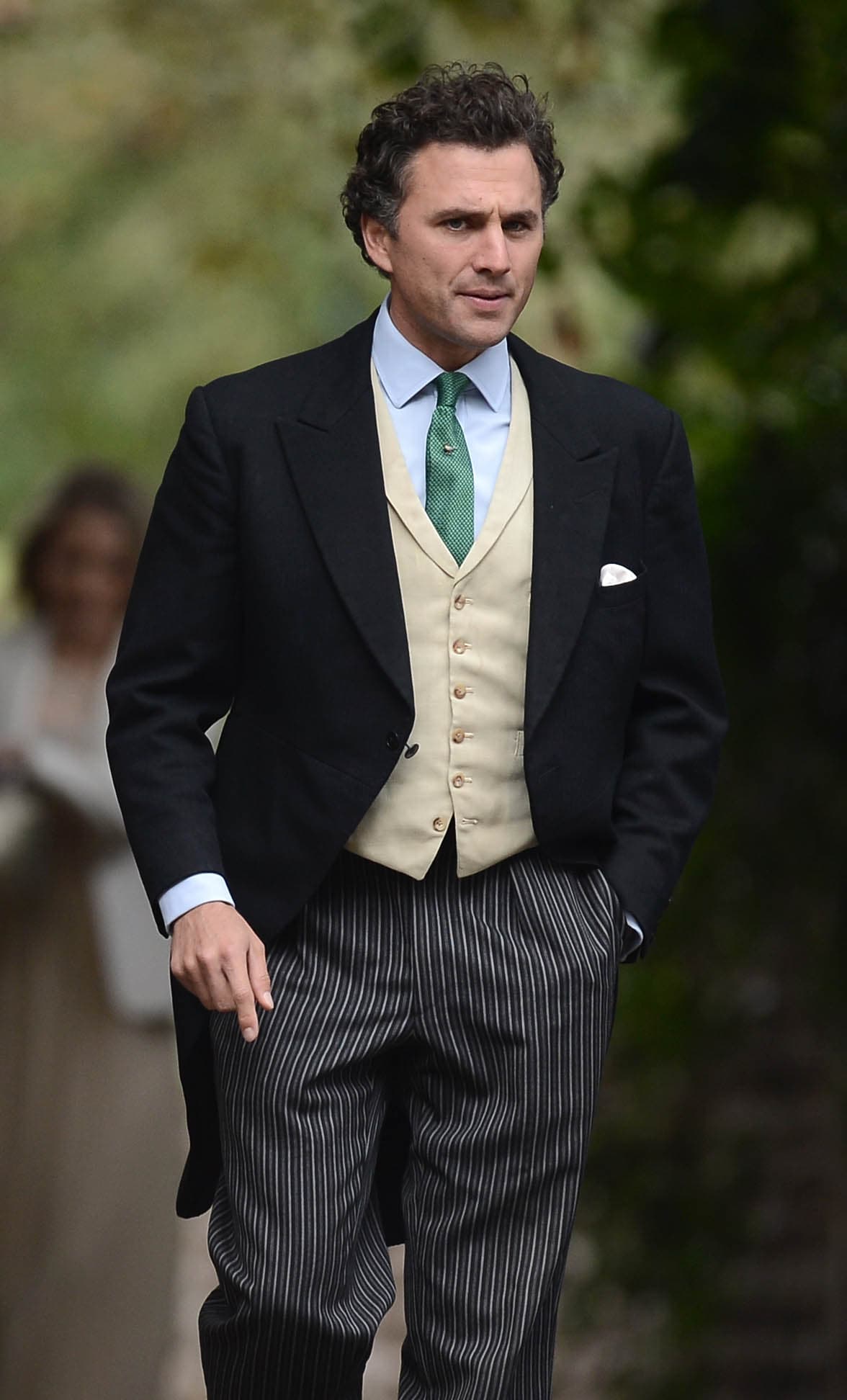 Thomas van Straubenzee, hermano de Charles, es padrino de la princesa Charlotte.