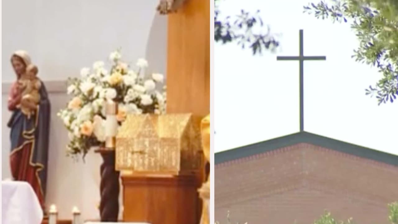 "Oren por aquellos que cometieron este crimen": Roban el tabernáculo de una iglesia en Texas