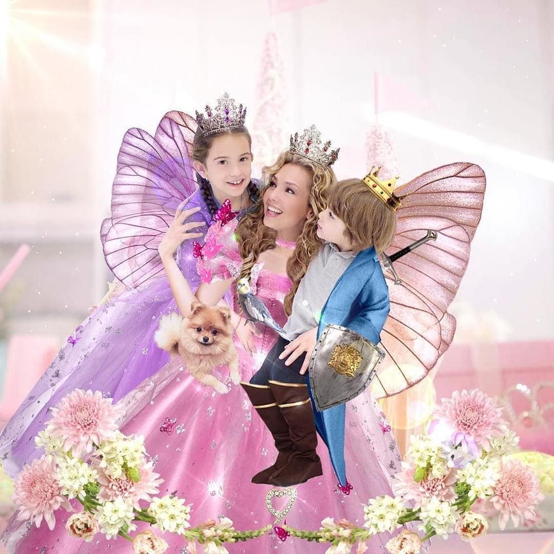 Pero fue a los 40 cuando dio a luz a su príncipe Matthew.