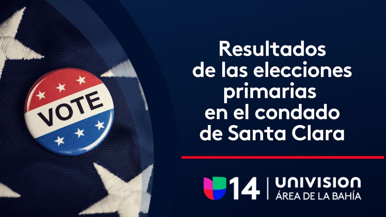 Estos son los resultados de las elecciones primarias a nivel local para el condado de Santa Clara
