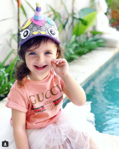 Ella es Millie-Belle Diamond, una pequeña australiana de tres años.