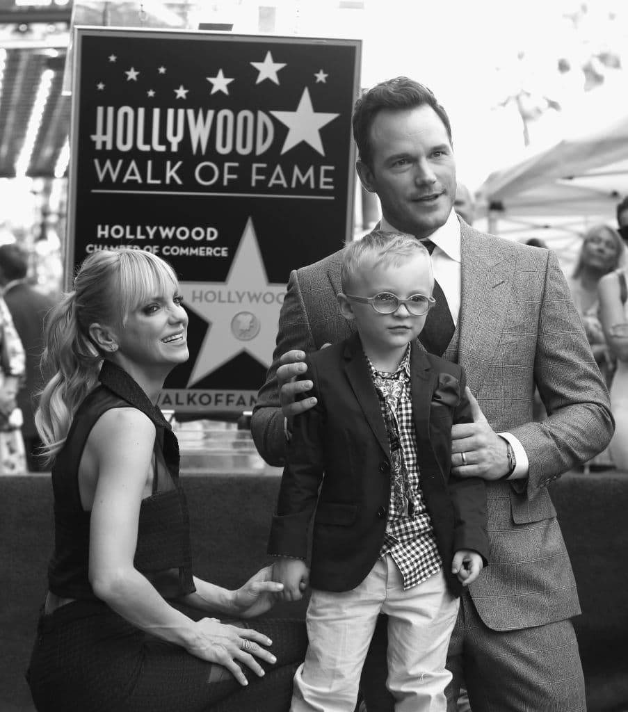 Jack, el hijo de Faris de 7 años que procreó con su exmarido, el también actor Chris Pratt, no estuvo presente ya que estaba celebrando con su padre y la familia de su esposa, Katherine Schwarzenegger.