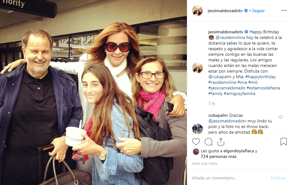 En su oportunidad, Jessica Maldonado agradeció la amistad que comparte con El Gordo en una publicación que realizó en sus redes sociales.