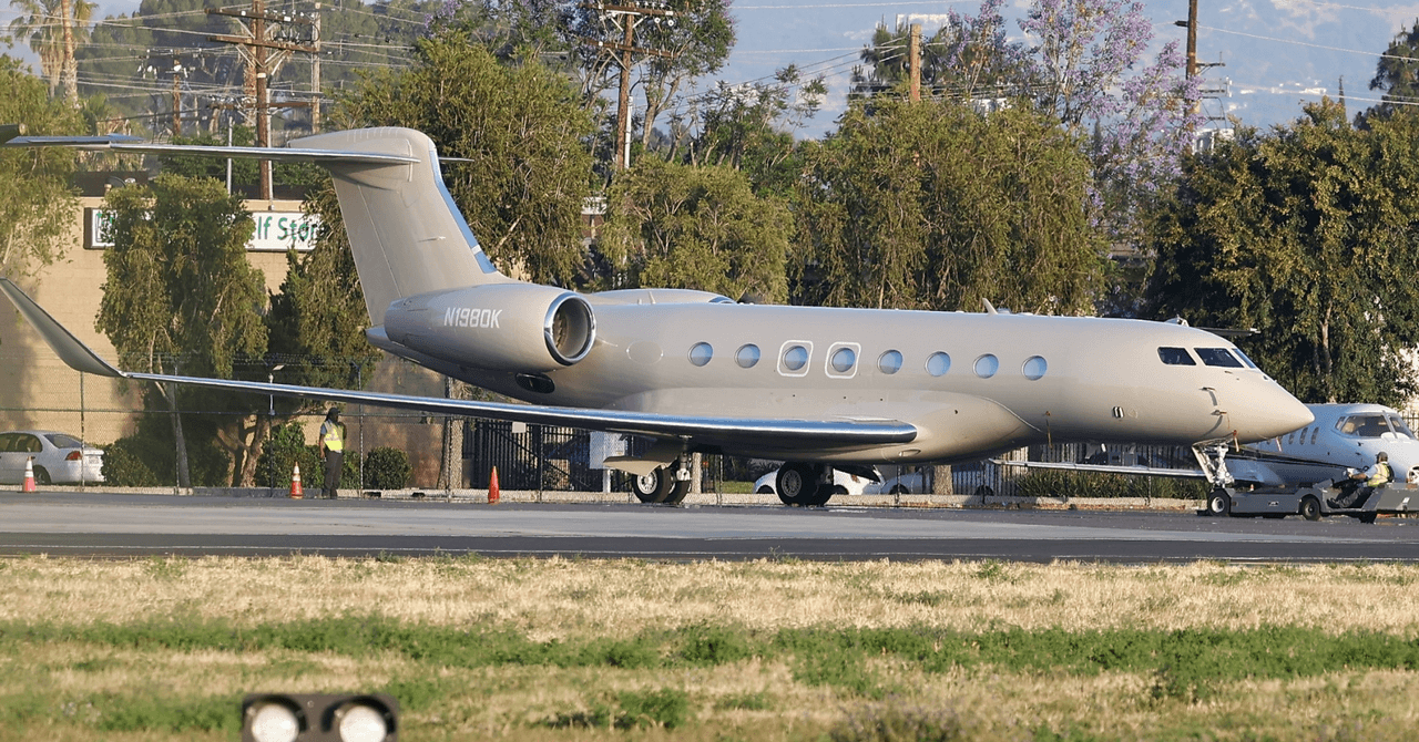 Avión privado de Kim Kardashian