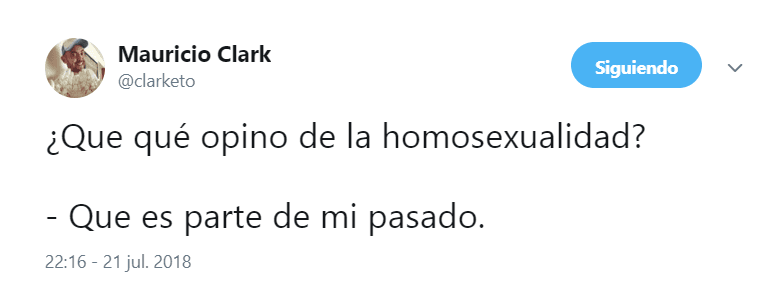 A través de su cuenta en Twitter, el también periodista se refirió a este polémico tema.