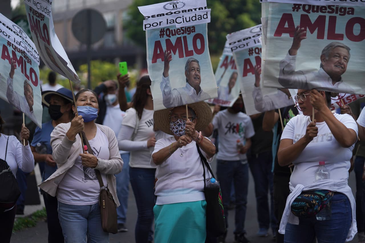 Los mexicanos van al referendo revocatorio de AMLO sin expectativas de cambio
