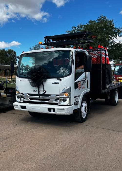 El camión de Naul Hernández.