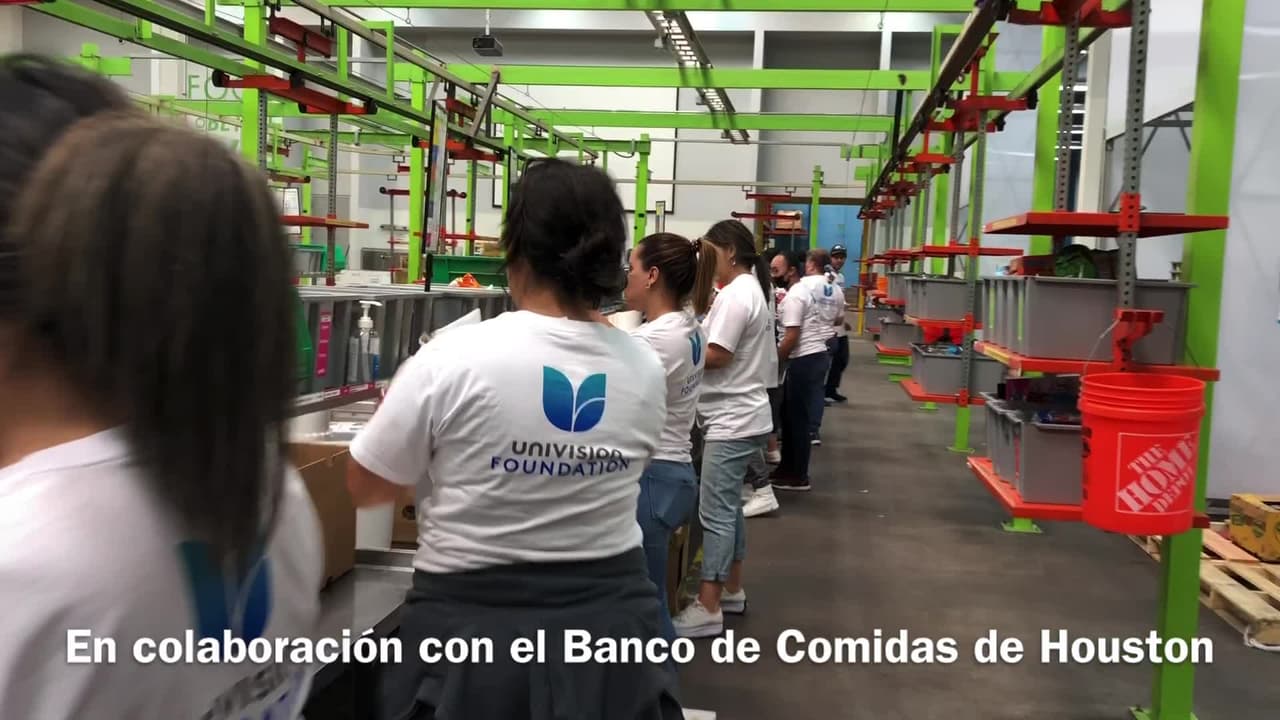 Univision Houston se une para combatir la inseguridad alimentaria