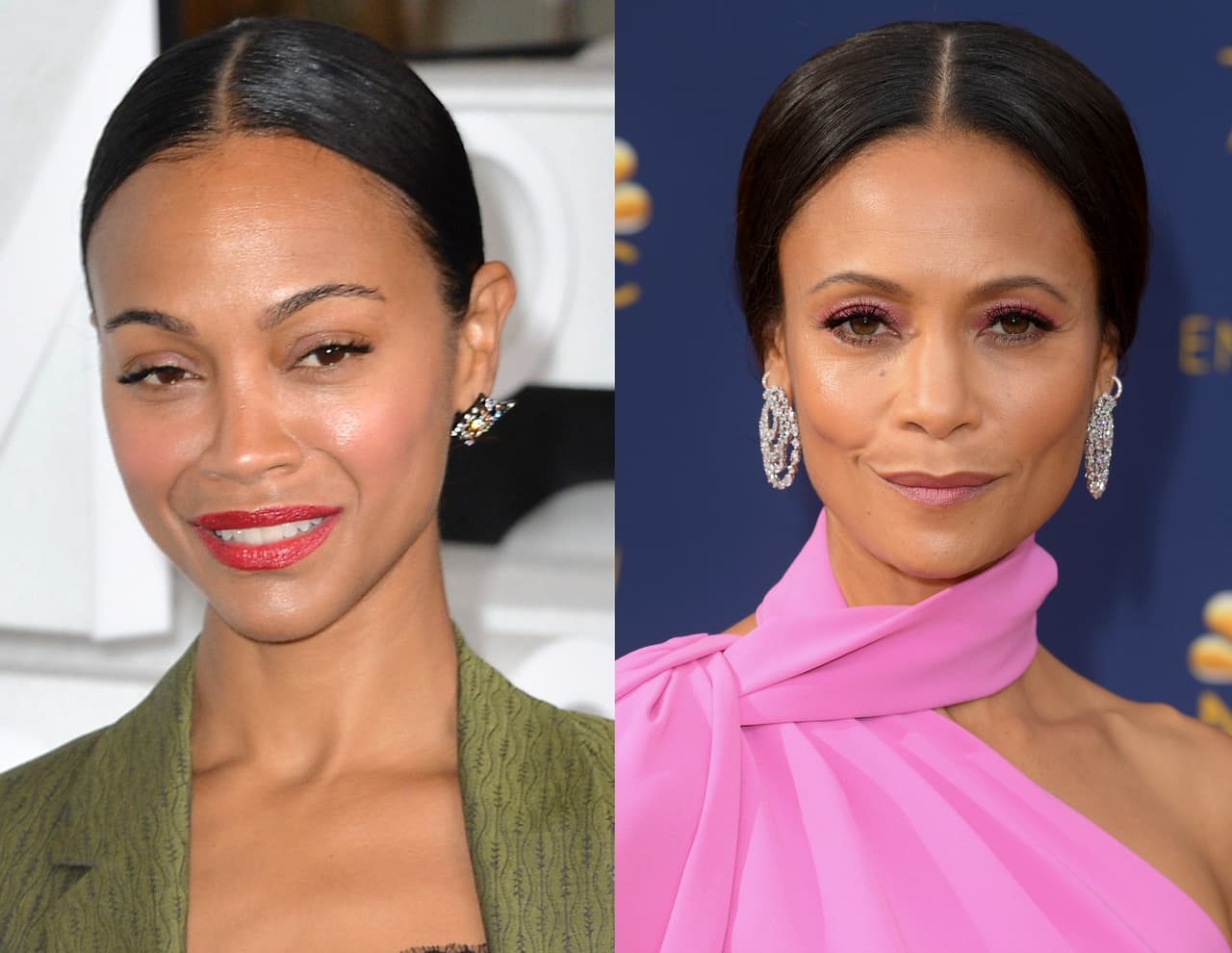 Zoe Saldaña, de 42 años, y Thandie Newton, de 47, son tan parecidas que incluso la madre de la actriz de 'Guardianes de la Galaxia' la ha confundido con la británica: "Mi mamá todavía piensa que estoy en 'Westworld'", dijo la actriz en abril del año pasado en 'The Late Late Show'.