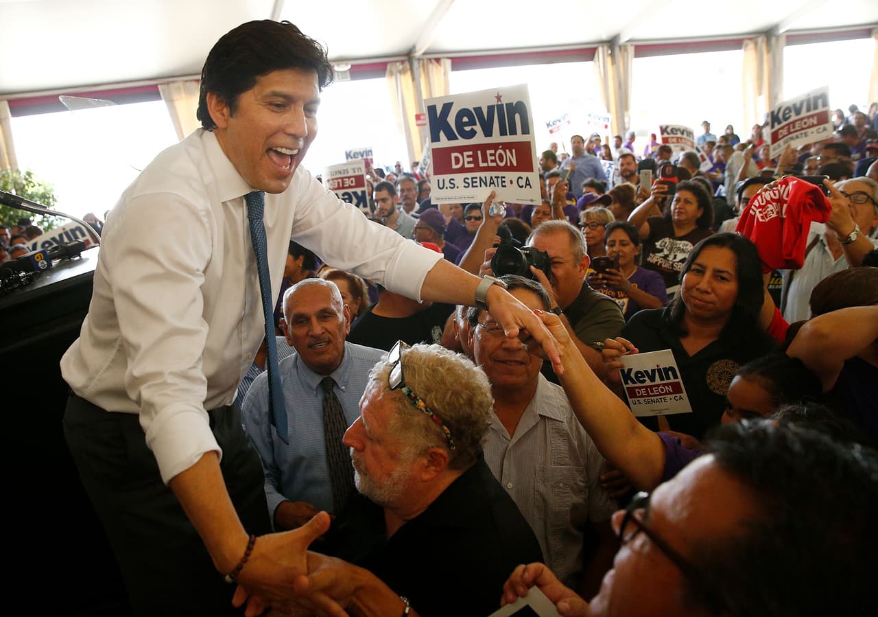 El candidato al Senado Kevin De León promete llevar las leyes de inmigración de California a Washington