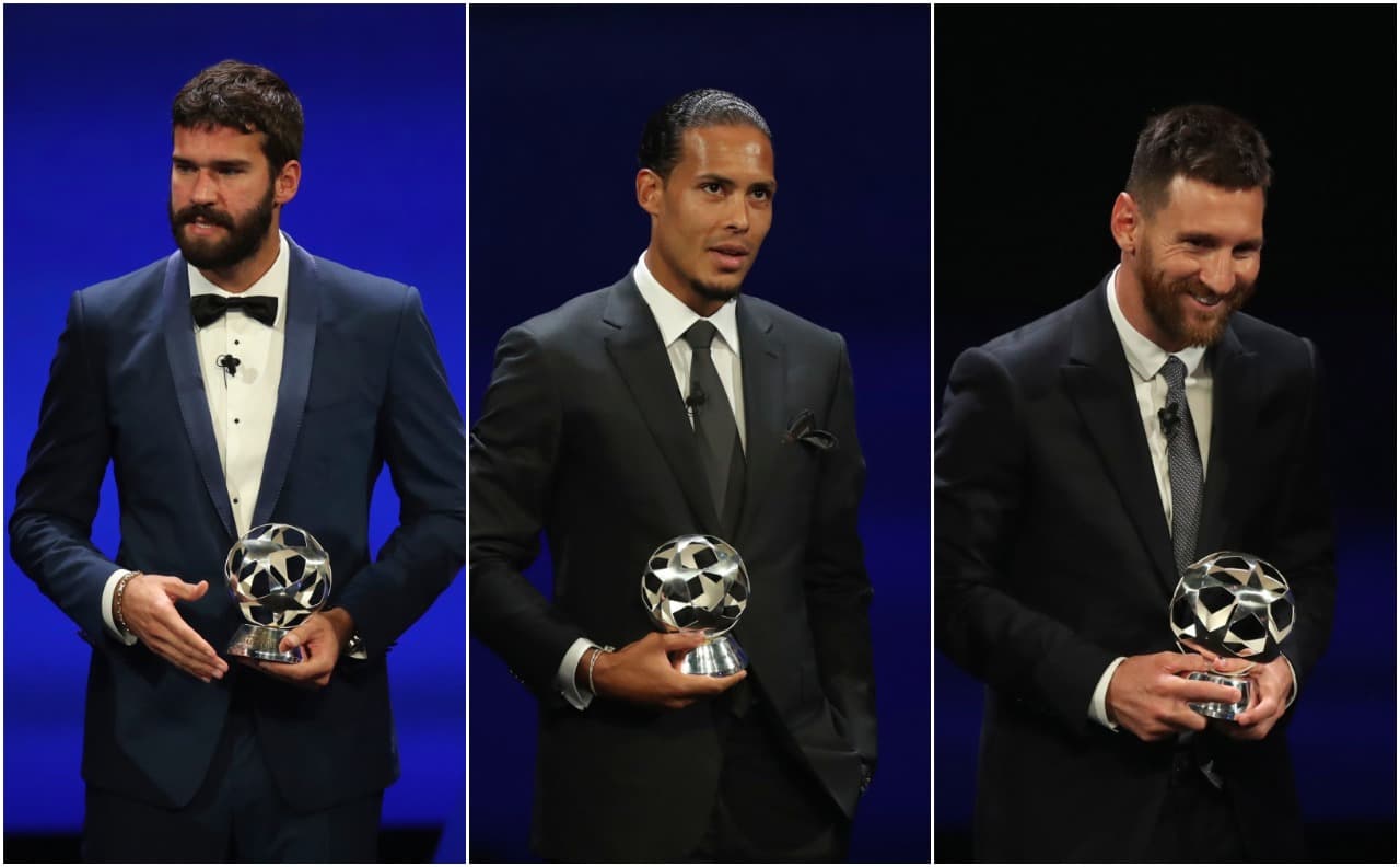 Grandes sorpresas nos dieron estos premios de la UEFA.