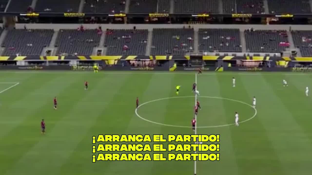 ¡Arranca el partido y explota el estadio!