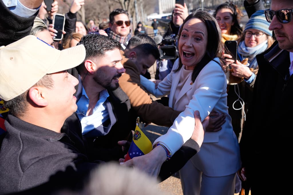  María Elvira Salazar: “Bienvenida a Washington DC, María Corina Machado”