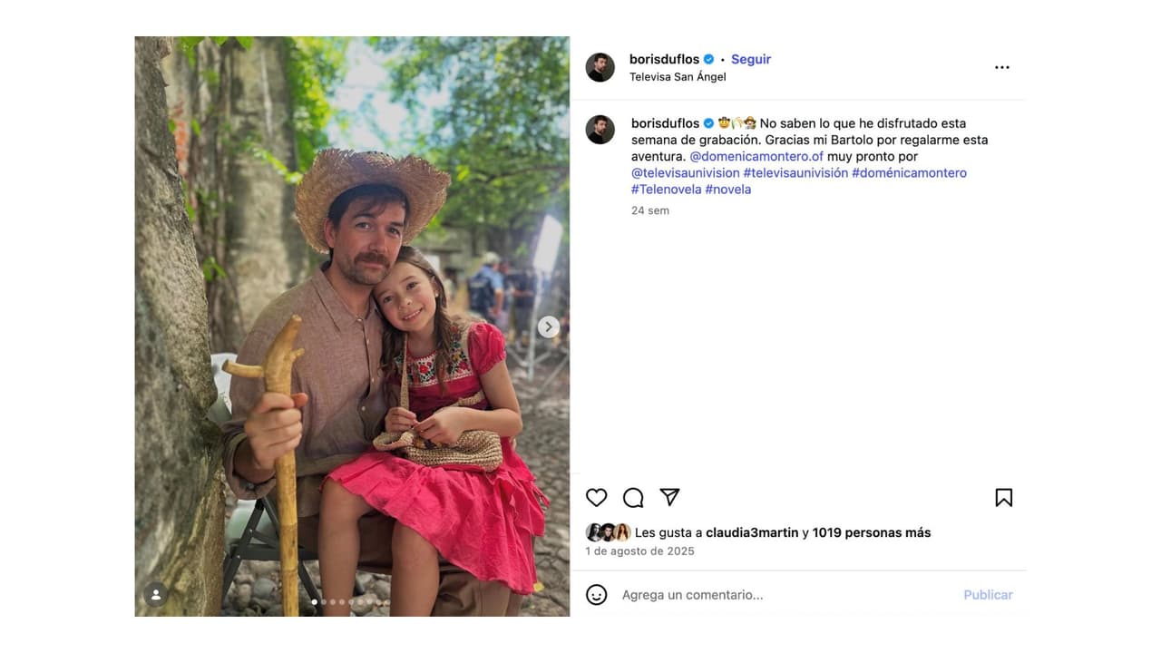 Padre e hija en la ficción y en la vida real.