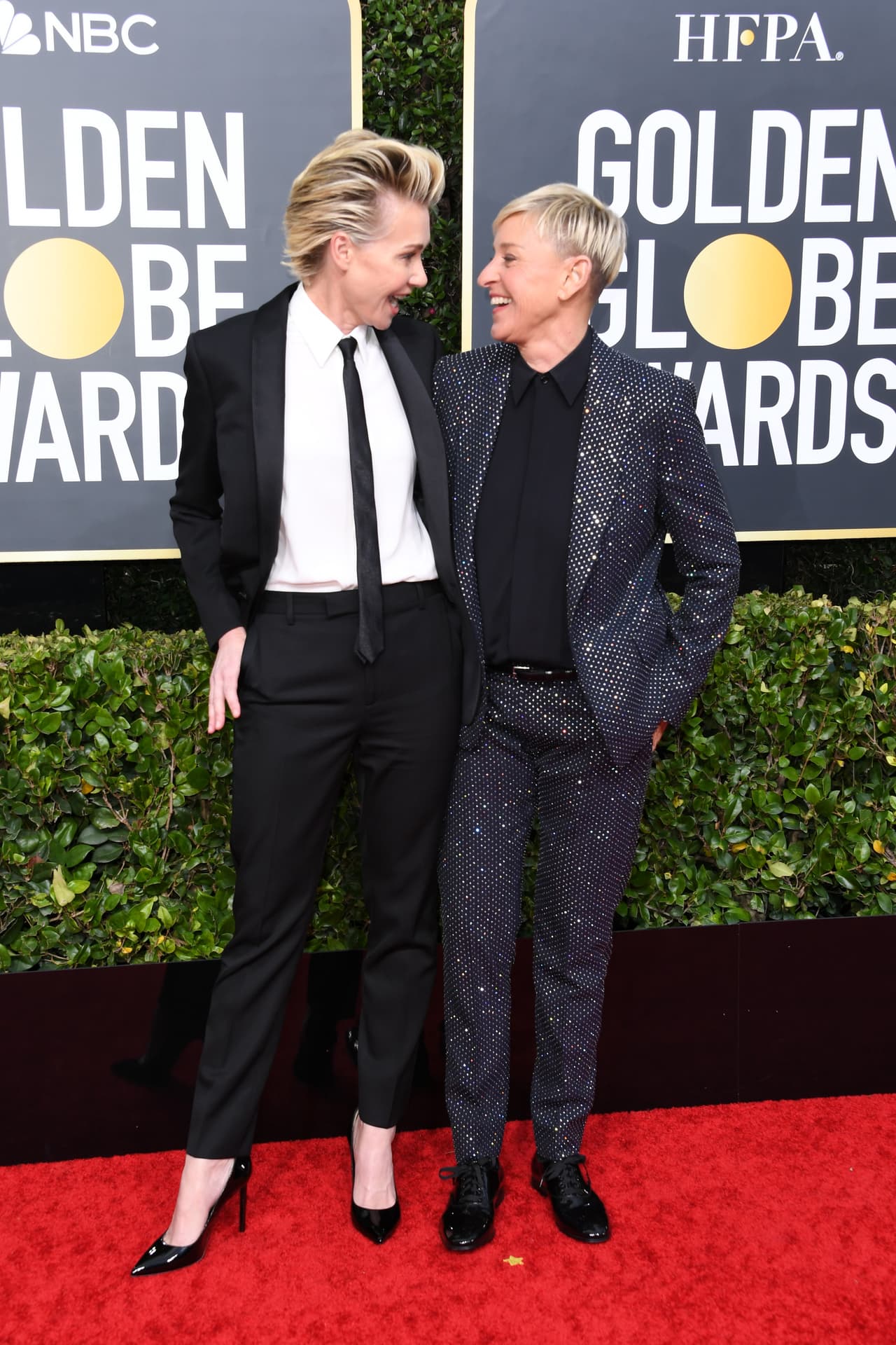 Portia de Rossi y Ellen DeGeneres