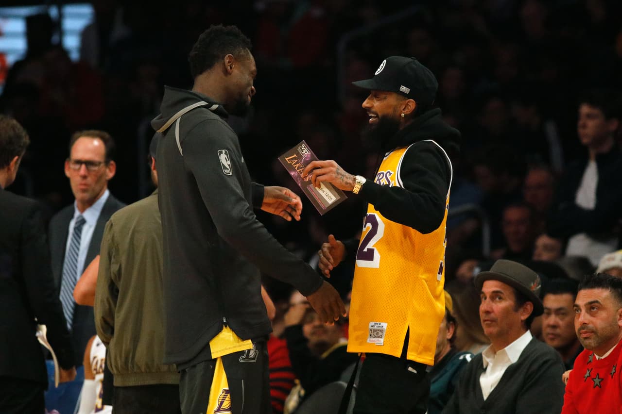 En los Lakers tenía amistad con varios jugadores como Julius Randle, LeBron James, Kyle Kuzma, entre otros.