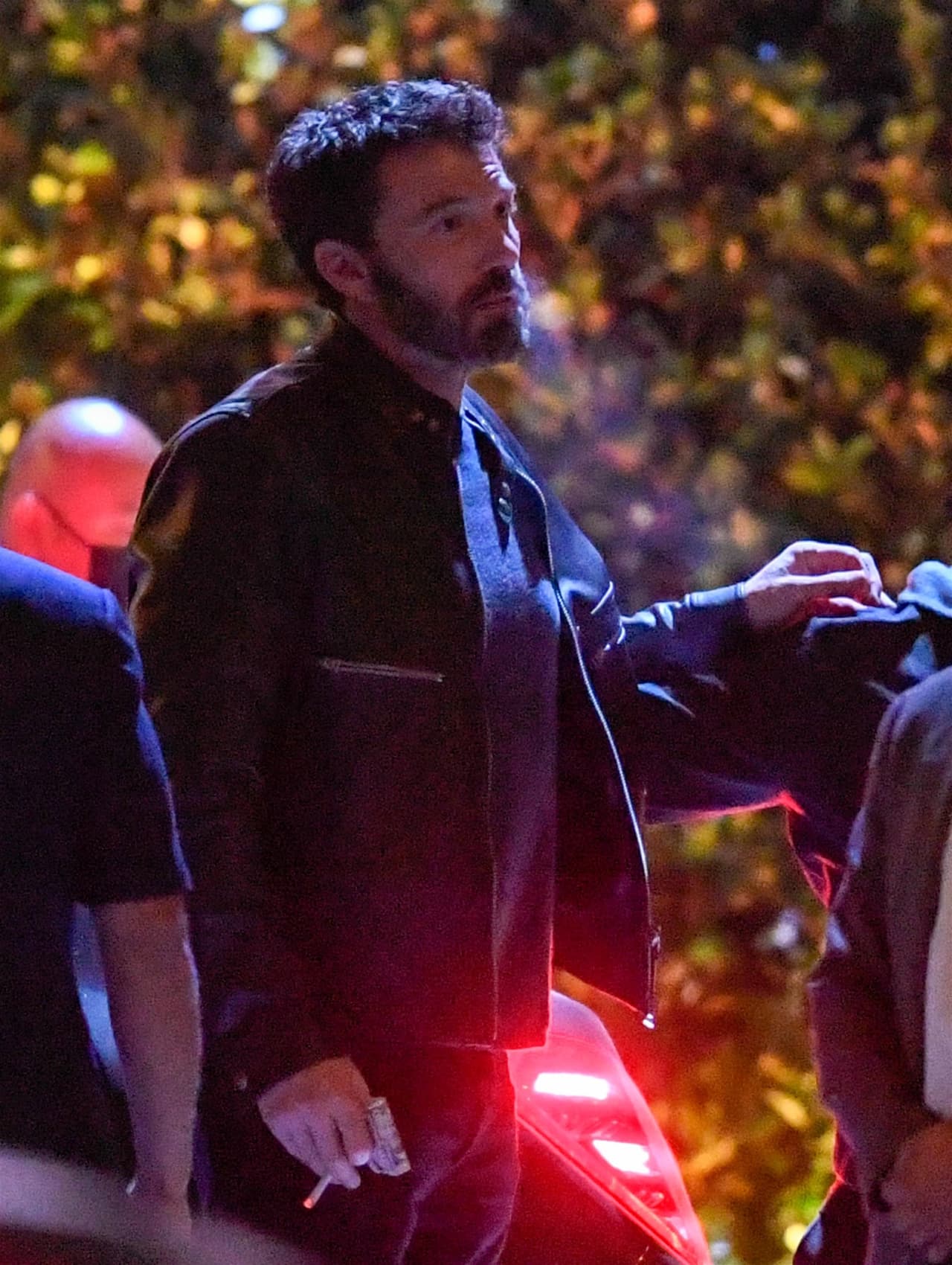 La actriz, de 51 años, y el actor, de 48, asistieron a cenar en compañía del mánager de López, Benny Medina, y la productora de cine Elaine Goldsmith-Thomas. 
<br>