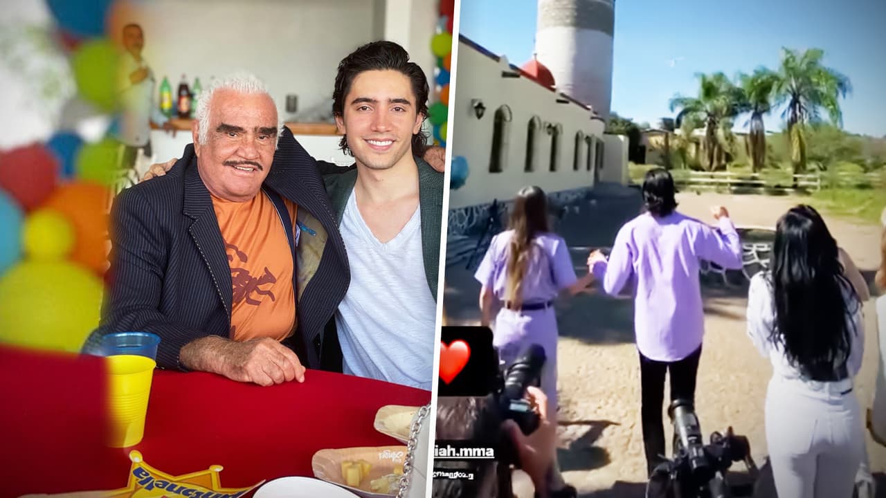 ¿Vicente Fernández le atinó? Alex Fernández y su esposa revelan el sexo de su bebé