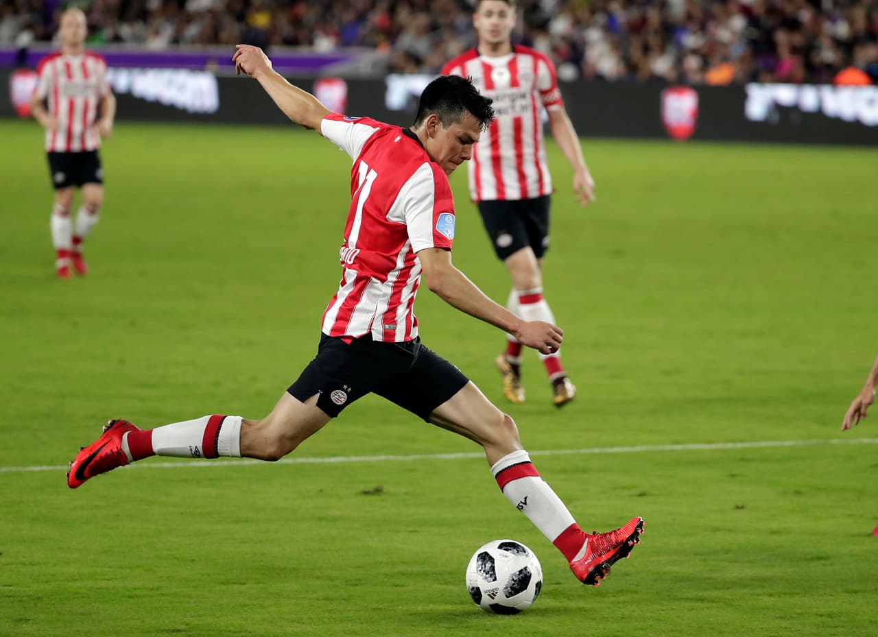 Chucky lleva 20 partidos con PSV Eindhoven, la mayoría en la Eredivisie tras las eliminaciones en Copa local y en Europa League.