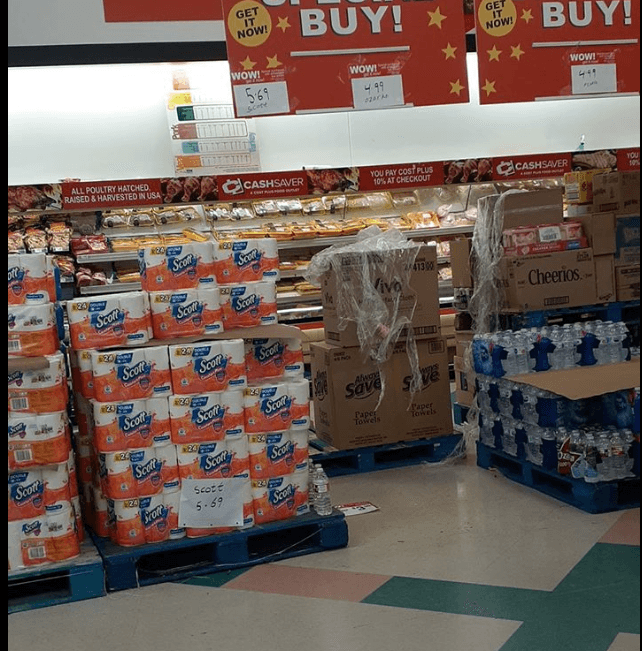 No todos los supermercados están vacíos