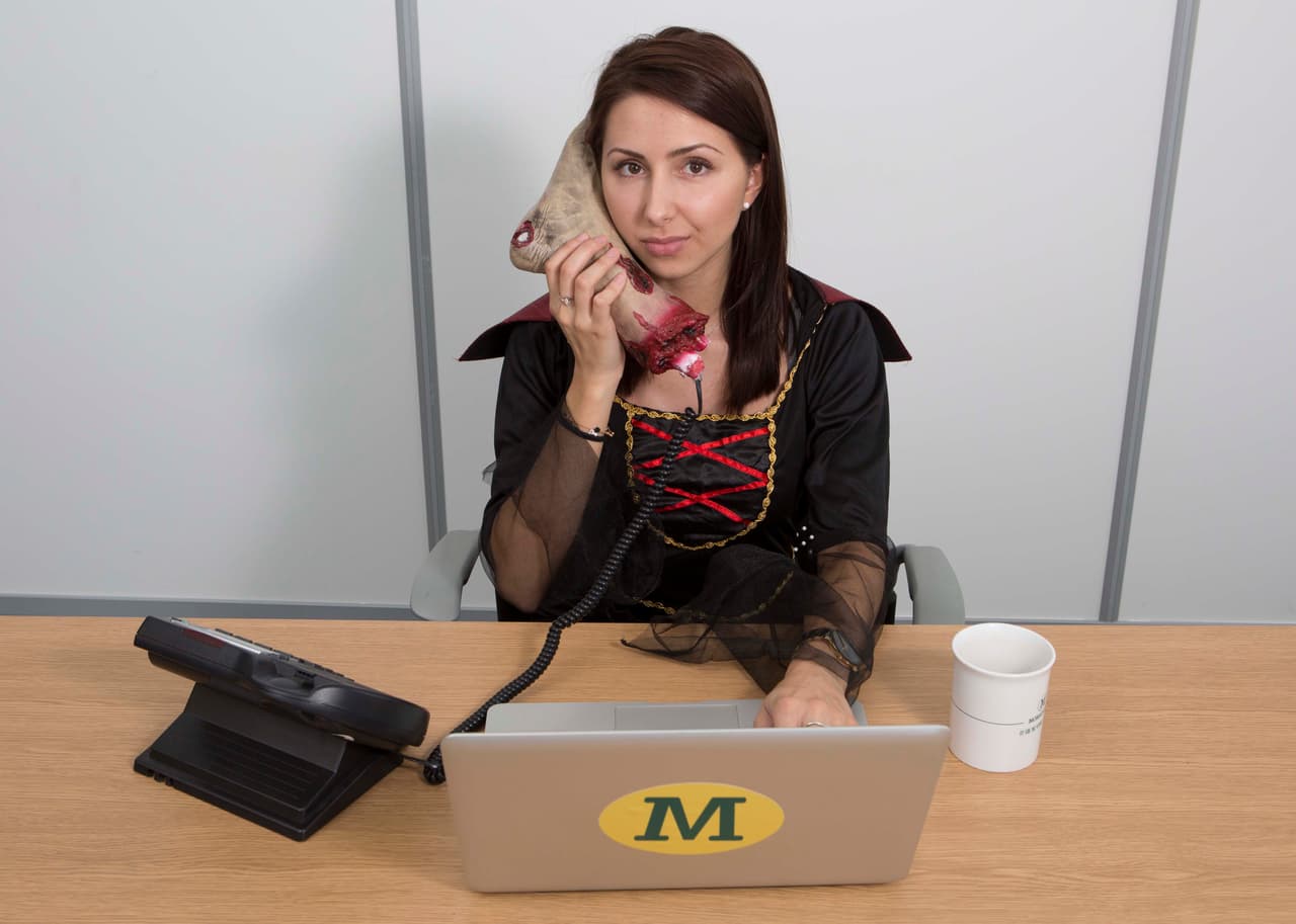 Sin embargo, ella tiene una ocupación que muchos envidiarían.