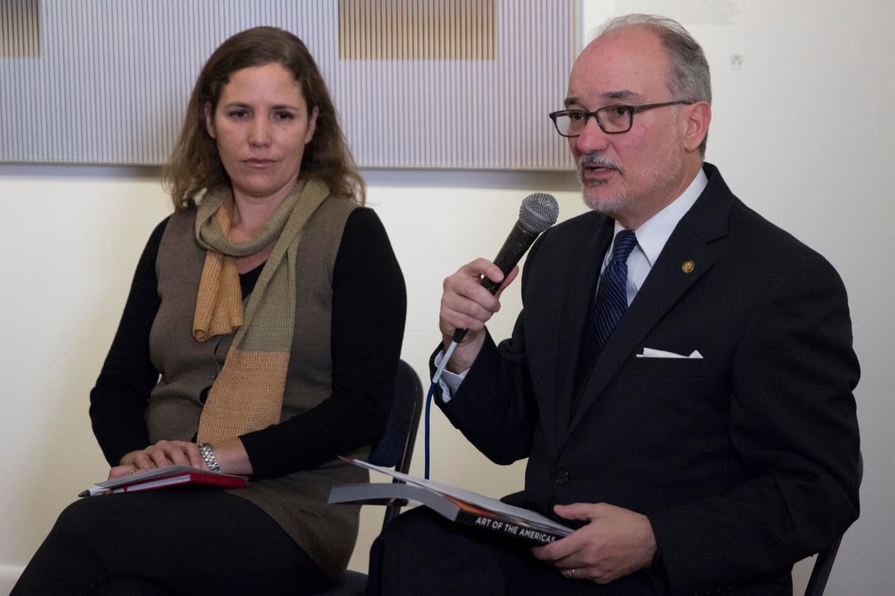 Pablo Zúñiga, director del Museo de Arte de las Américas.