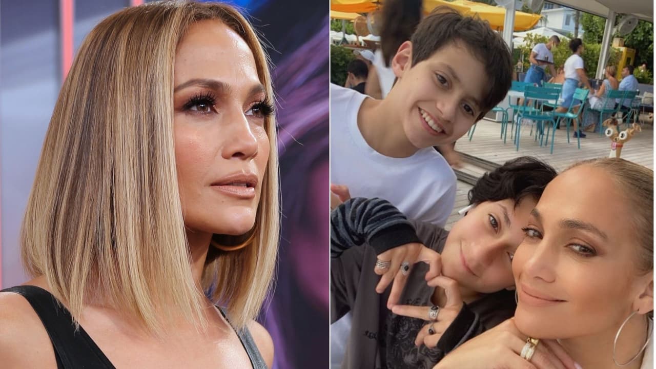 Los hijos de JLo "quieren separarse un poco de ella" y ya no se dejan abrazar ni besar