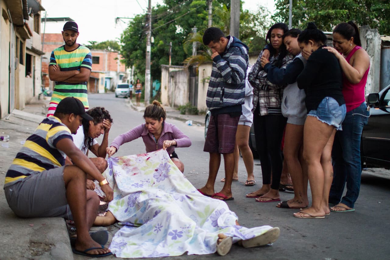 En la Baixada Fluminense se concentran el 46% de los homicidios de Río de Janeiro.