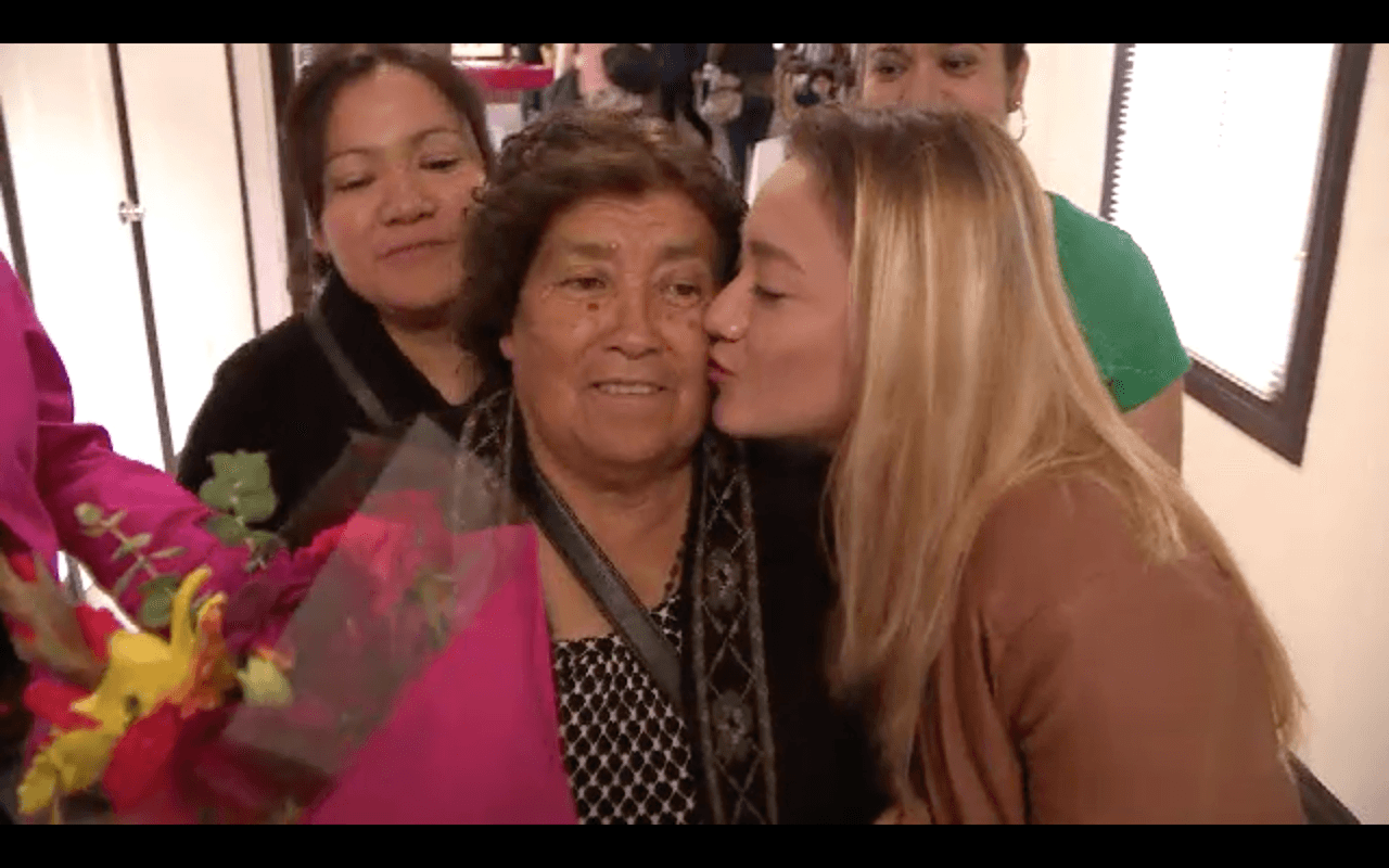 Doce familias se reunieron en Los Ángeles.