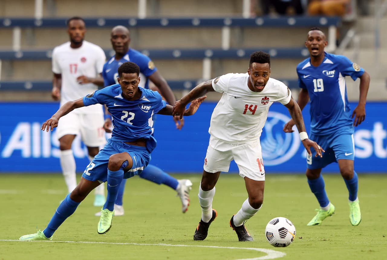 El hombre de LAFC, Mark-Anthony Kaye fue titular con los norteamericanos.