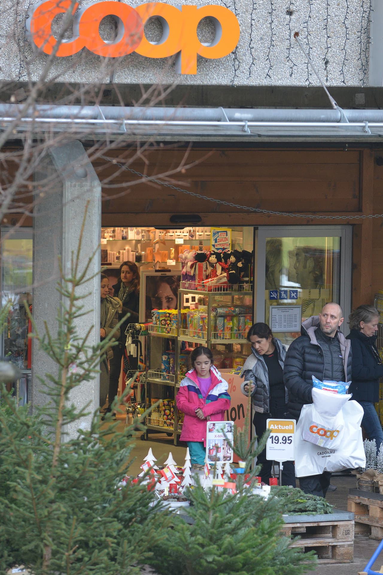 Nadie reconoció a la estrella de cine.